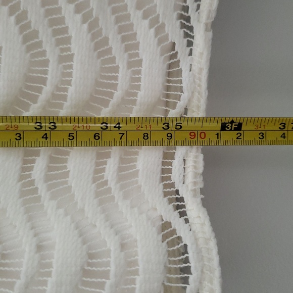 Lilly Pulitzer Topanga Dress Small Cream Crochet Lace Beach Coastal Vacation - Picture 9 of 15